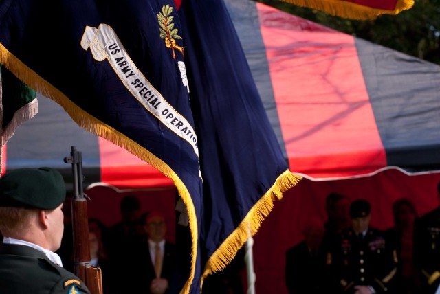 U.S. Army Special Operations Command (Airborne) Honors Staff Sgt. Robert Miller