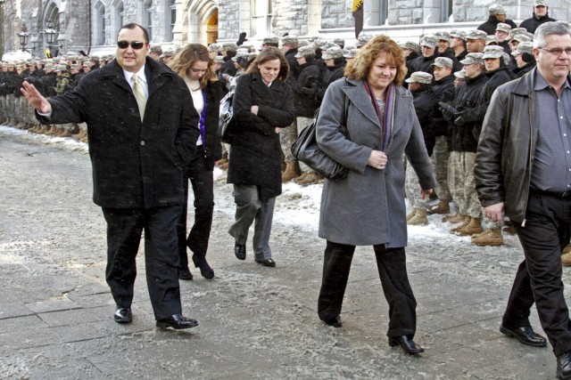 Former hostages return to West Point