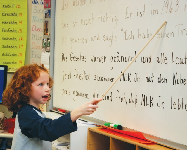 German immersion class empowers students