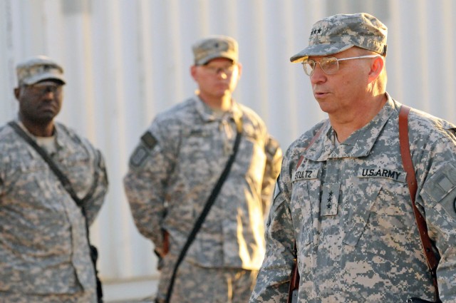 Lt. Gen. Jack Stultz visits KAF