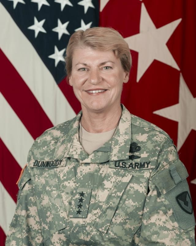 General Ann E. Dunwoody, U.S. Army Materiel Command commanding general 
