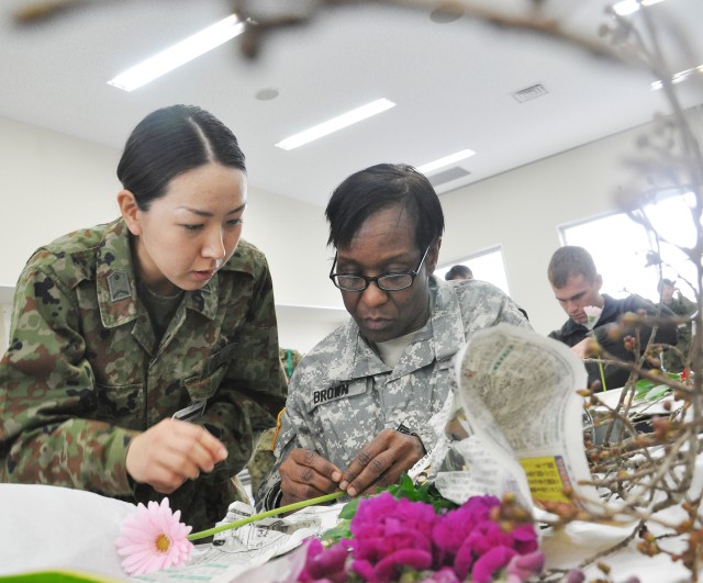 Sharing culture during Yama Sakura