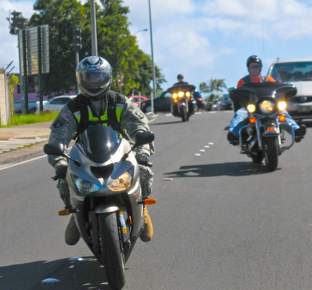 94th AAMDC motorcyclists practice safety