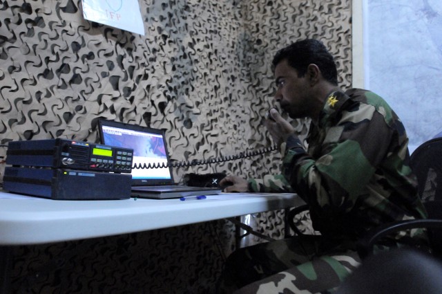 Iraqi Army officers build digital exercises, operations