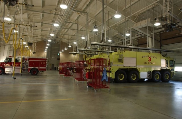 Fire station at Beale Air Force Base