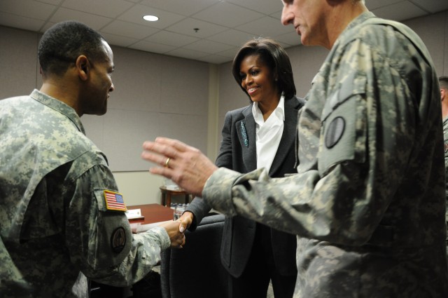 First lady visits Fort Jackson