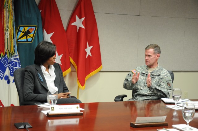 First lady visits Fort Jackson