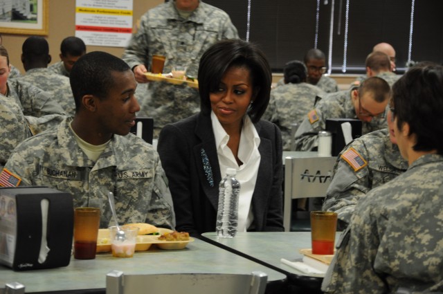 First lady visits Fort Jackson