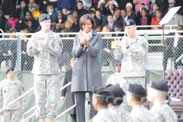 First lady visits Fort Jackson
