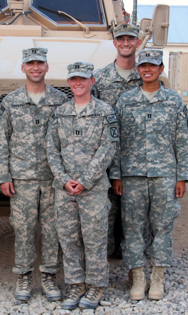 Love and War: Two couples share thoughts on dual-military marriage