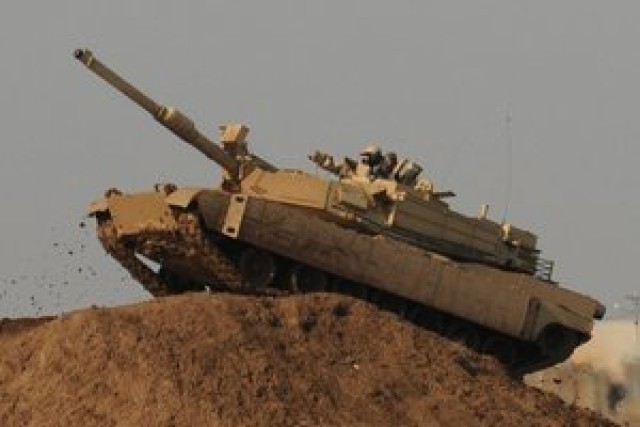 Iraqi tanker drives Abrams