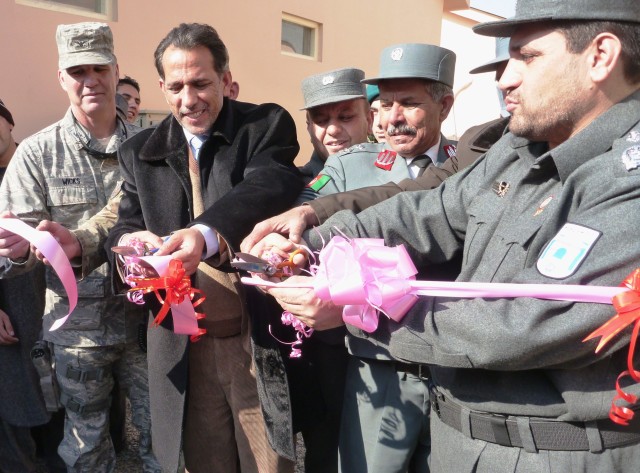 Ceremony pays tribute to upgrades at ANP battalion headquarters