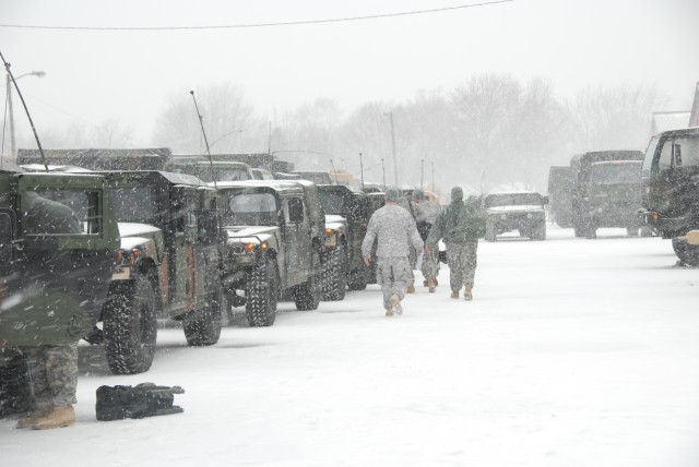 Guard moves to assist stranded motorists
