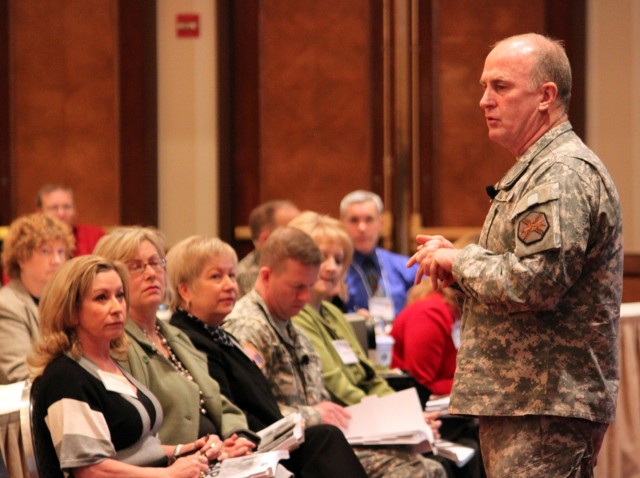 Army Family Action Plan delegates tackle 88 issues during Super Bowl Week