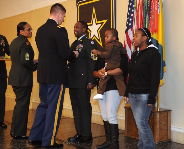 Sustainers retire during ceremony