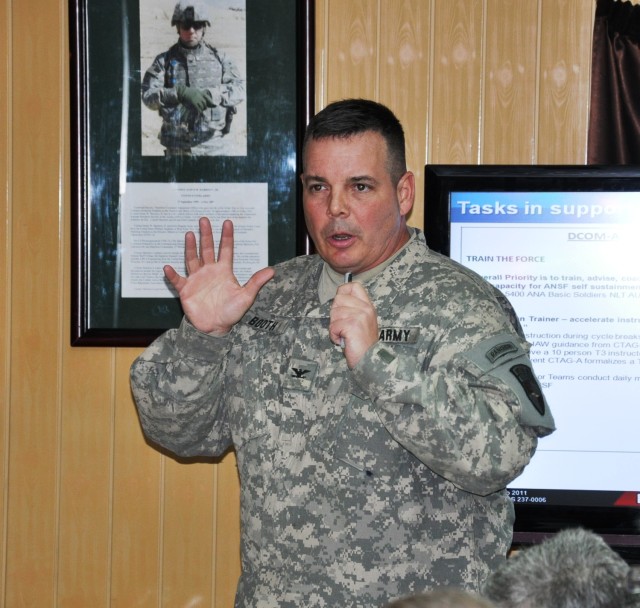RSCC sets &#039;enduring&#039; path for next 6 months in Afghanistan