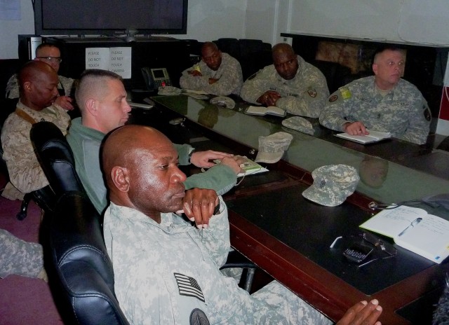 Top enlisted meet to discuss standards at RSCC