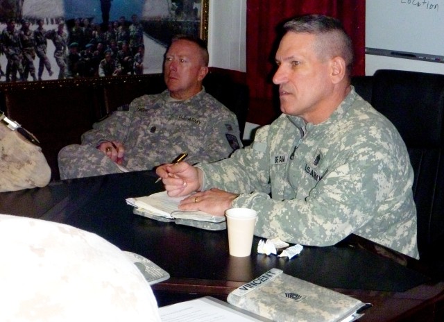 Top enlisted meet to discuss standards at RSCC