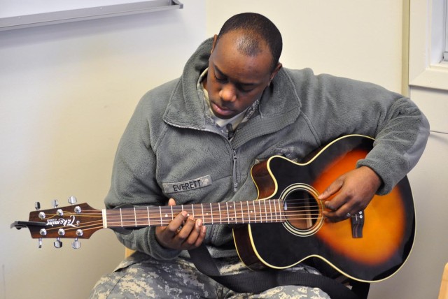 Alaska Soldier finds peace in music