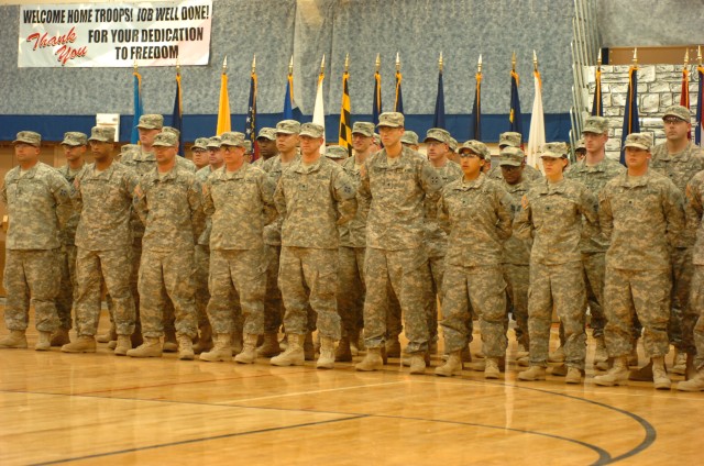 3rd BCT returns home to Family, friends
