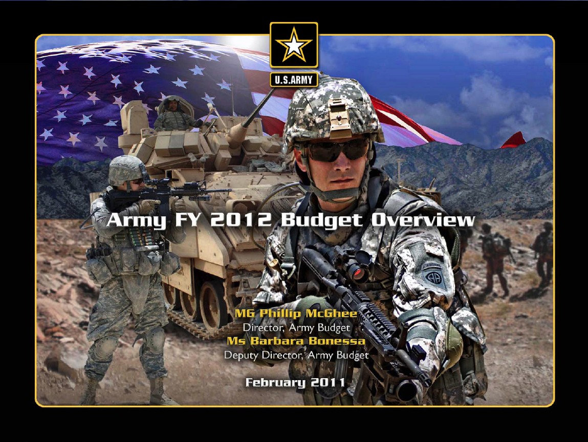 Army releases budget request for Fiscal Year 2012 | Article | The ...