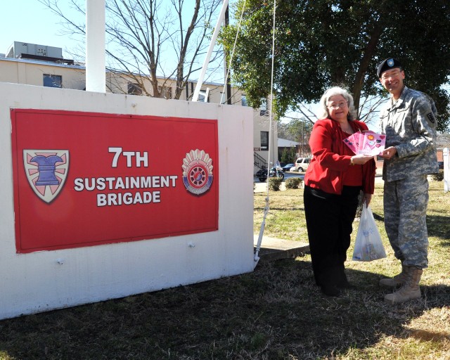 Local veteran's group brings Valentine cheer to brigade's heroes