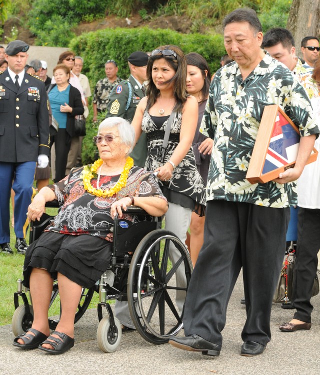 Medal of Honor recipient buried at Punchbowl