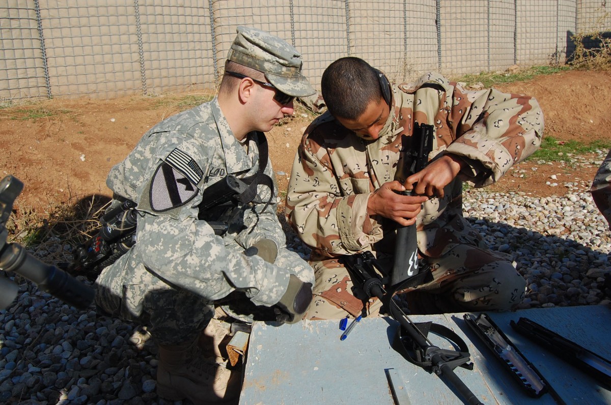 4th AAB infantrymen enhance IA skills, train on M16 rifles | Article ...