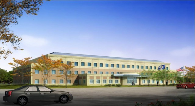Architect&#039;s rendering of new OCAR facility