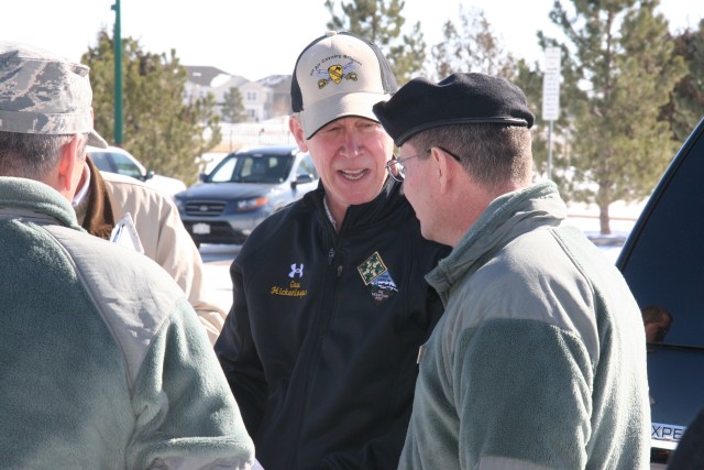 Governor visits post