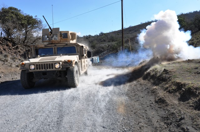 'Alpha Dawgs' conduct convoy live fire situational training