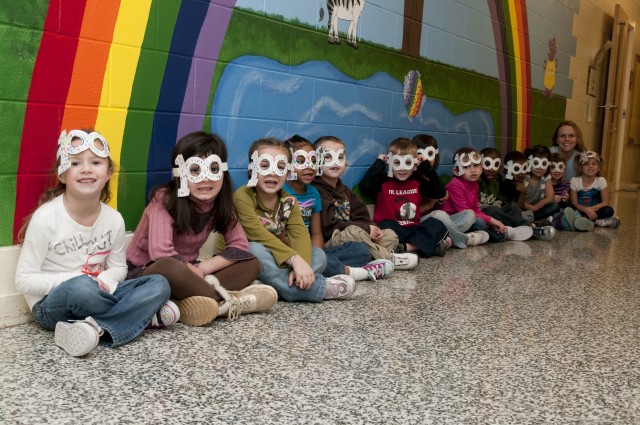 Fort Bragg kindergartners celebrate day of