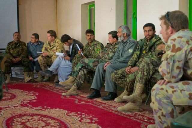 Afghans to take lead in counterinsurgency operations