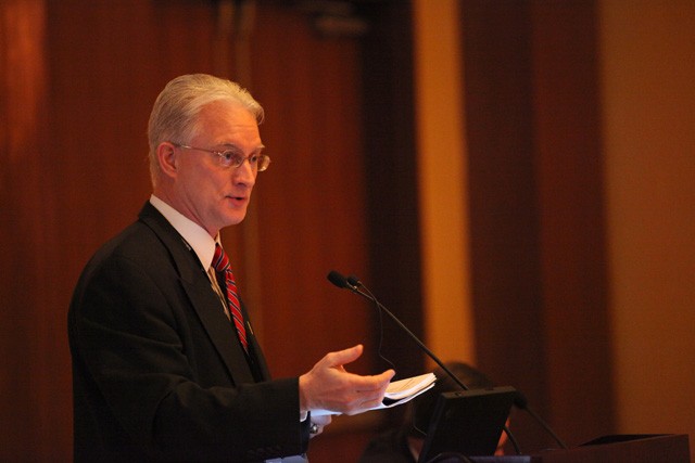 Deputy ACSIM speaks at ADC Conference Feb. 15.