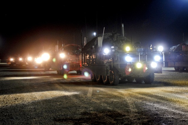 Strykers pack up