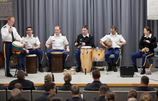 Learning history to the beat of the West Point Band