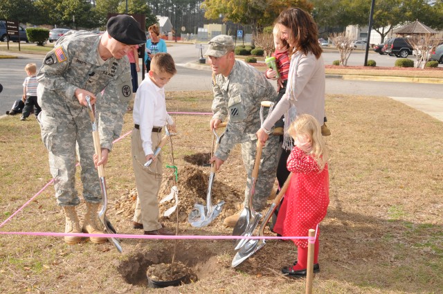 Winn Army Community hospital celebrates Arbor Day!