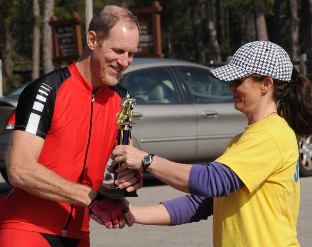 Out and Back -- retired Soldier, teenager, take top honors during Lake Tholocco West Beach bike race