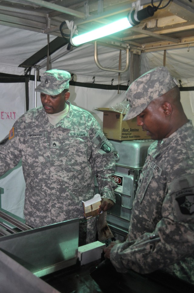 Soldiers, Food