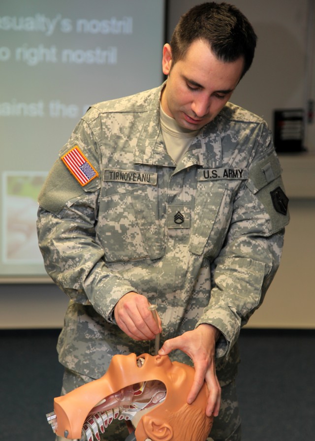 196th MSU teaches battlefield combat life saving techniques