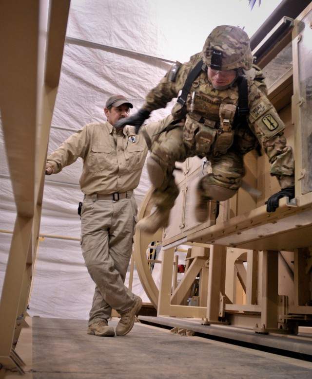 1-84 Soldiers arrive, train in Afghanistan