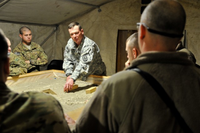 1-84 Soldiers arrive, train in Afghanistan