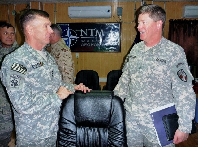 Regional Support welcomes new deputy commander in Afghanistan