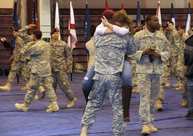 Arctic Sappers back from Afghanistan