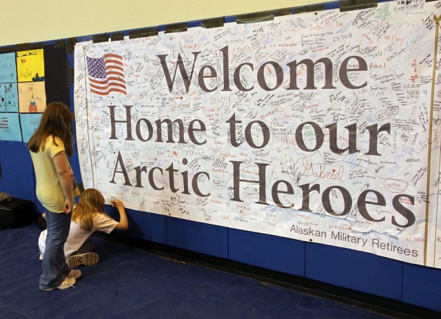 Arctic Sappers back from Afghanistan