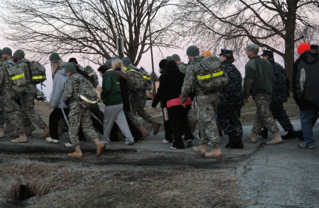 Road March focuses on team building