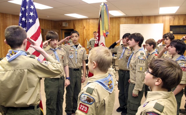 U.S. Army Alaska band joins Boy Scouts