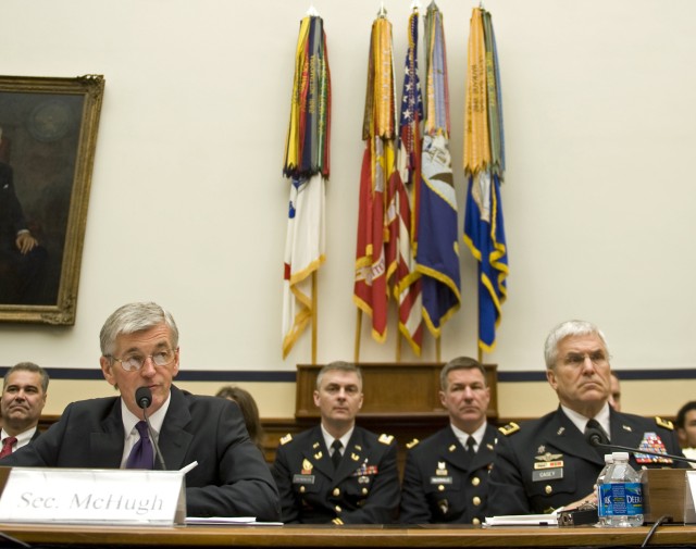 SecArmy and CSA testify at HASC Posture Hearing