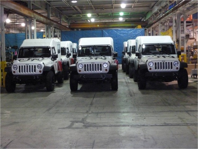 USASAC delivery of J8 Jeeps to Uruguayan Army