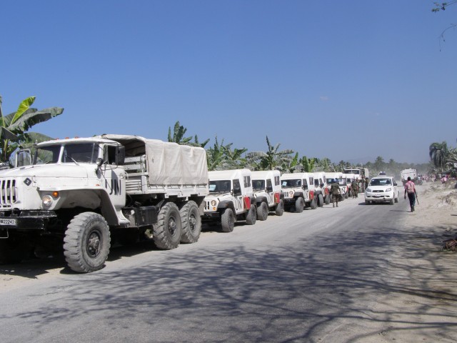 USASAC delivery of J8 Jeeps to Uruguayan Army